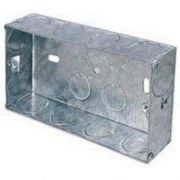 35mm Twin Socket Metal Box